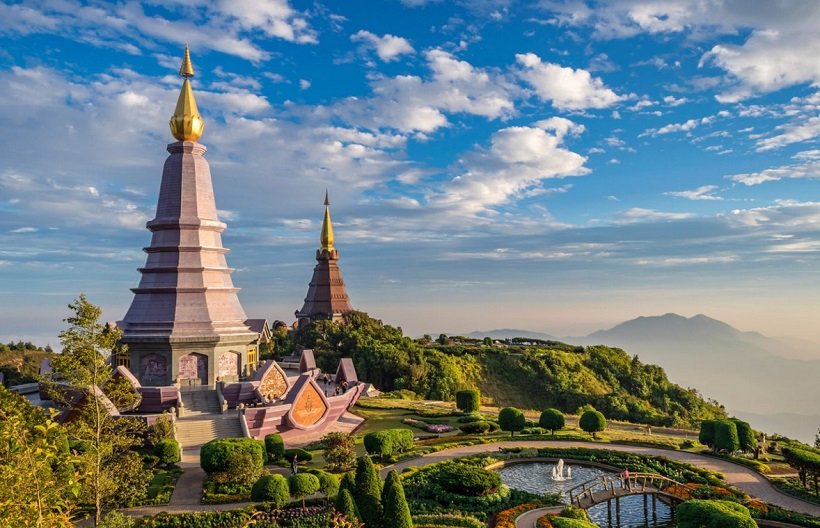 Дой Интханон - самая высокая гора в Таиланде